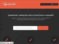 Sites similar to typewonder.com
