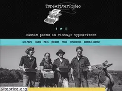 Sites similar to typewriterrodeo.com