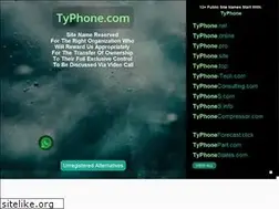 Sites similar to typhone.com