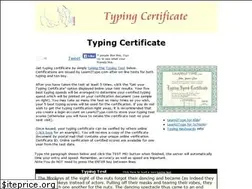 Sites similar to typingcertificate.com