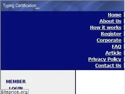 Sites similar to typingcertification.com