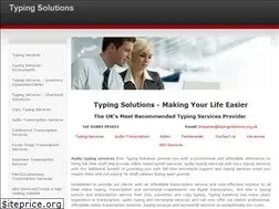 Sites similar to typingsolutions.org.uk