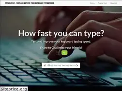 Sites similar to typingtests.info