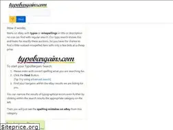Sites similar to typobargains.com