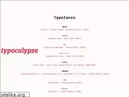 Sites similar to typocalypse.com