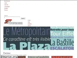 Sites similar to typofonderie.com
