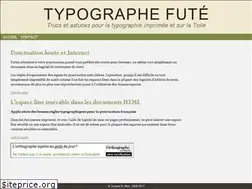 Sites similar to typofute.com
