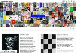 Sites similar to typographicposters.com