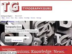 Sites similar to typography.guru