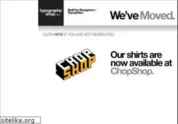 Sites similar to typographyshop.com