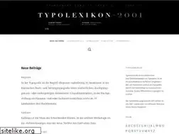Sites similar to typolexikon.de
