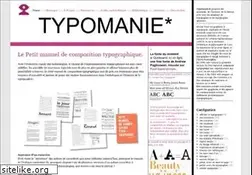 Sites similar to typomanie.fr
