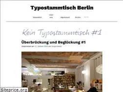 Sites similar to typostammtisch.berlin