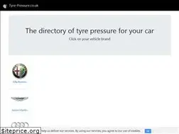 Sites similar to tyre-pressure.co.uk