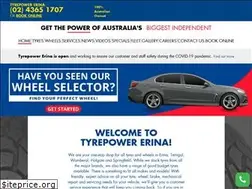 Sites similar to tyrepowererina.com.au