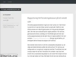 Sites similar to tysklandresor.se