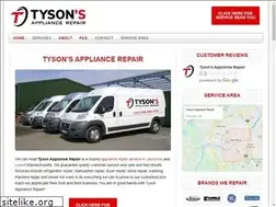 Sites similar to tysonappliance.com