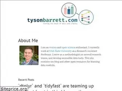 Sites similar to tysonbarrett.com