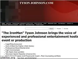 Sites similar to tysonjohnson.com