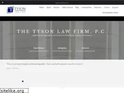 Sites similar to tysonlawfirmpc.com