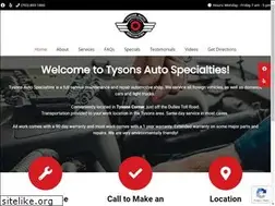 Sites similar to tysonsauto.com