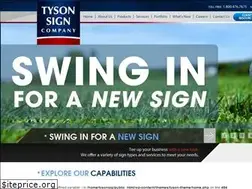 Sites similar to tysonsign.com