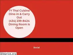Sites similar to tythaicuisine.com