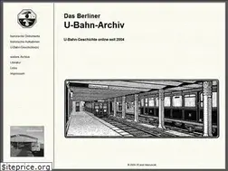 Sites similar to u-bahn-archiv.de