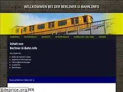 Sites similar to u-bahnbilder.de