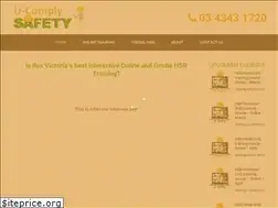Sites similar to u-complysafety.com.au