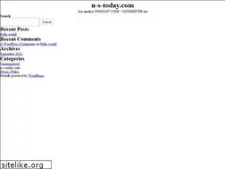 Sites similar to u-s-today.com