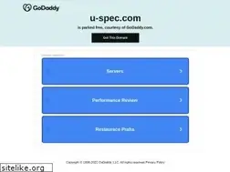 Sites similar to u-spec.com