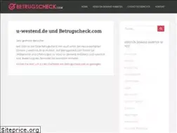 Sites similar to u-westend.de