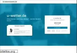 Sites similar to u-wetter.de