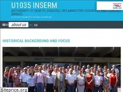 Sites similar to u1035-inserm.fr