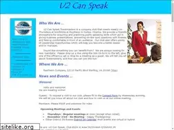 Sites similar to u2canspeak.org