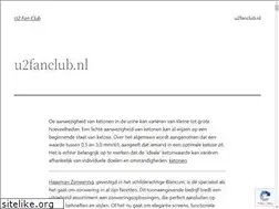 Sites similar to u2fanclub.nl