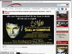 Sites similar to u2tomorrow.de