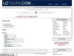 Sites similar to u2tours.com