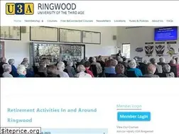 Sites similar to u3aringwood.org.au