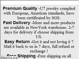 Sites similar to u7jewelry.com