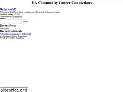 Sites similar to uacommunitycancerconnections.org