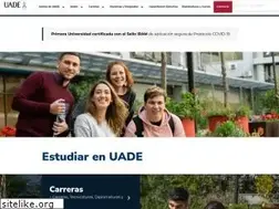 Sites similar to uade.edu.ar