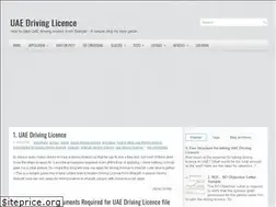Sites similar to uaedrivinglicence.com