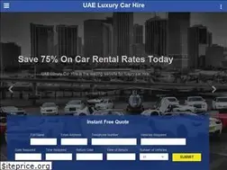 Sites similar to uaeluxurycarhire.com