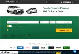 Sites similar to uaerentalcars.com