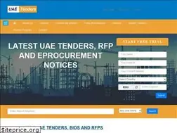 Sites similar to uaetenders.com