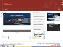 Sites similar to uafe.gob.ec