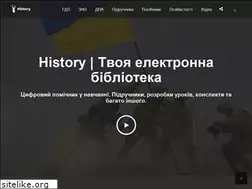 Sites similar to uahistory.co
