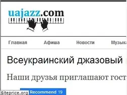 Sites similar to uajazz.com